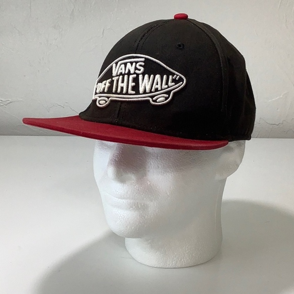 Vans “off the walls” SnapBack baseball cap hat size OS EUC